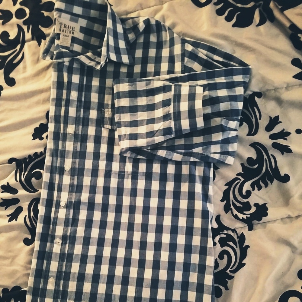 TRUE NATION - Long Sleeve Button Down Shirt